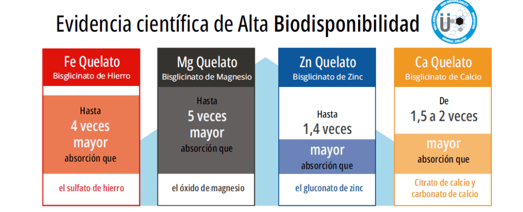 Evidencia científica de Alta Biodisponibilidad